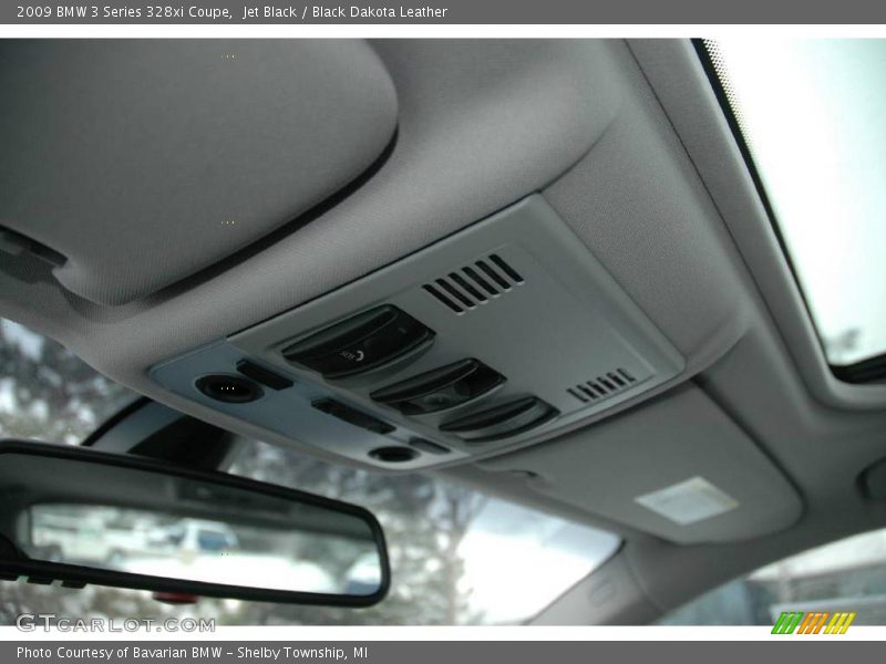 Jet Black / Black Dakota Leather 2009 BMW 3 Series 328xi Coupe