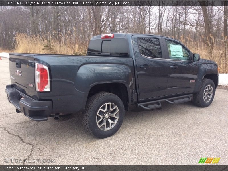 Dark Sky Metallic / Jet Black 2019 GMC Canyon All Terrain Crew Cab 4WD