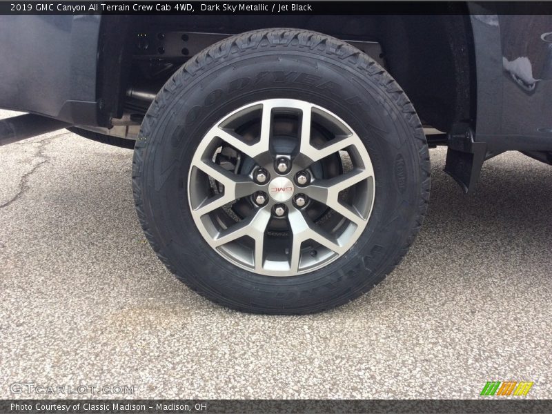 Dark Sky Metallic / Jet Black 2019 GMC Canyon All Terrain Crew Cab 4WD