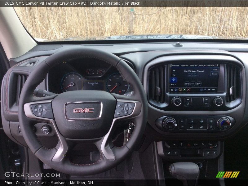 Dark Sky Metallic / Jet Black 2019 GMC Canyon All Terrain Crew Cab 4WD