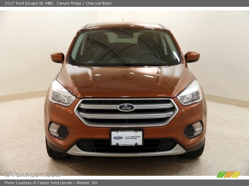 Canyon Ridge / Charcoal Black 2017 Ford Escape SE 4WD