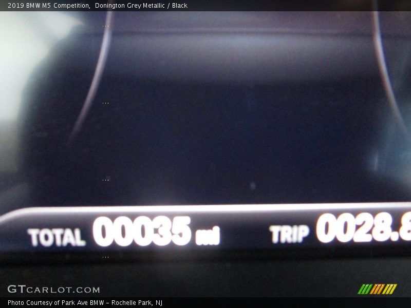 Donington Grey Metallic / Black 2019 BMW M5 Competition