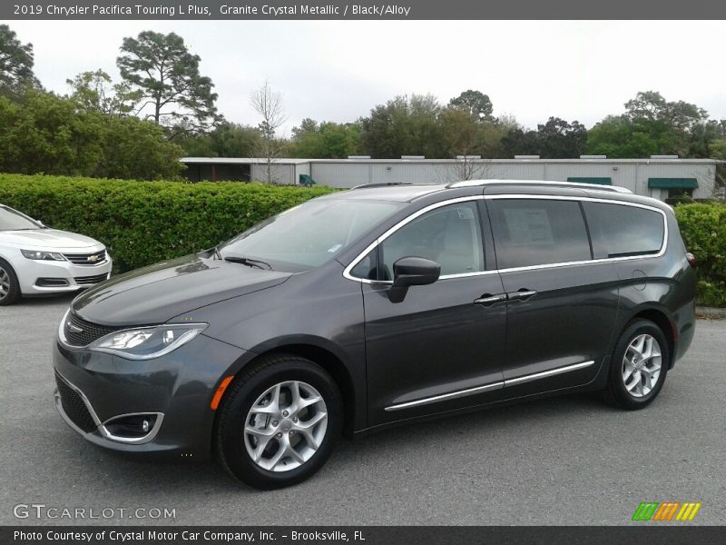 Granite Crystal Metallic / Black/Alloy 2019 Chrysler Pacifica Touring L Plus