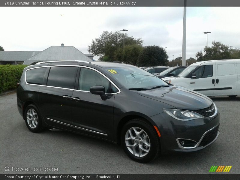 Granite Crystal Metallic / Black/Alloy 2019 Chrysler Pacifica Touring L Plus