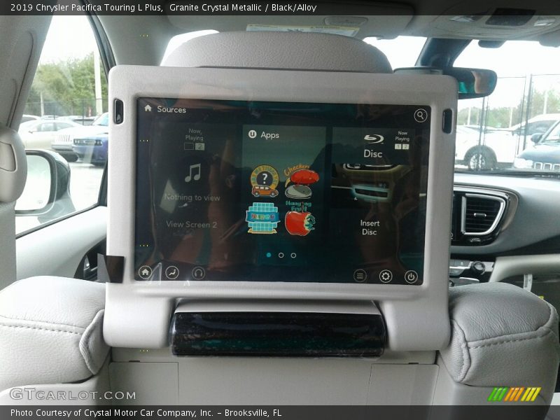 Granite Crystal Metallic / Black/Alloy 2019 Chrysler Pacifica Touring L Plus