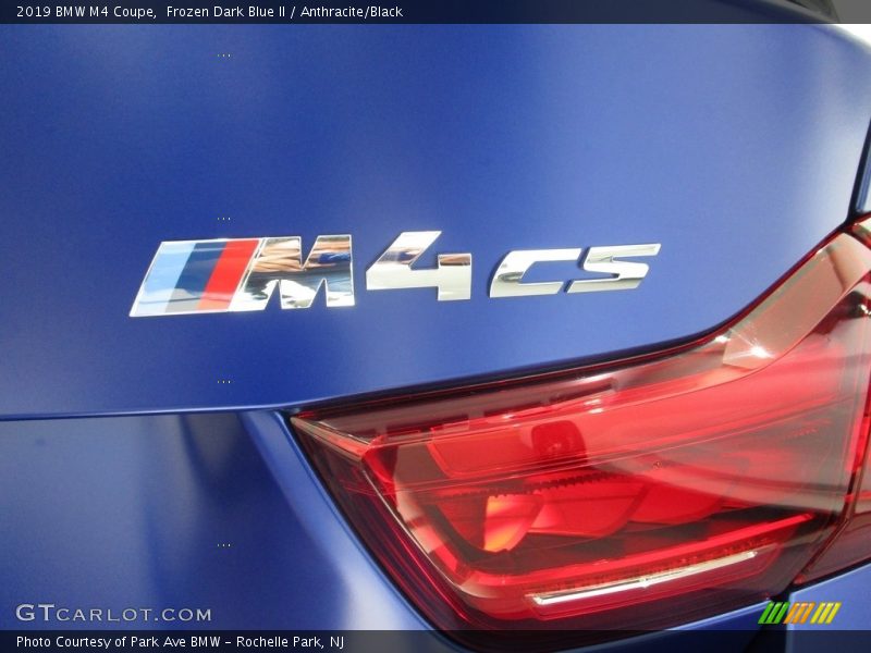 Frozen Dark Blue II / Anthracite/Black 2019 BMW M4 Coupe