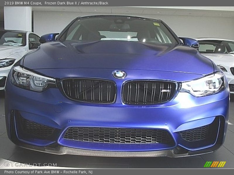 Frozen Dark Blue II / Anthracite/Black 2019 BMW M4 Coupe