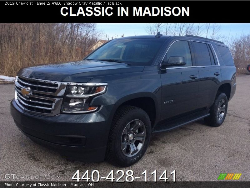 Shadow Gray Metallic / Jet Black 2019 Chevrolet Tahoe LS 4WD