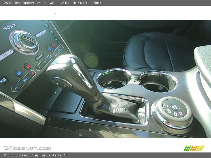 Blue Metallic / Medium Black 2019 Ford Explorer Limited 4WD