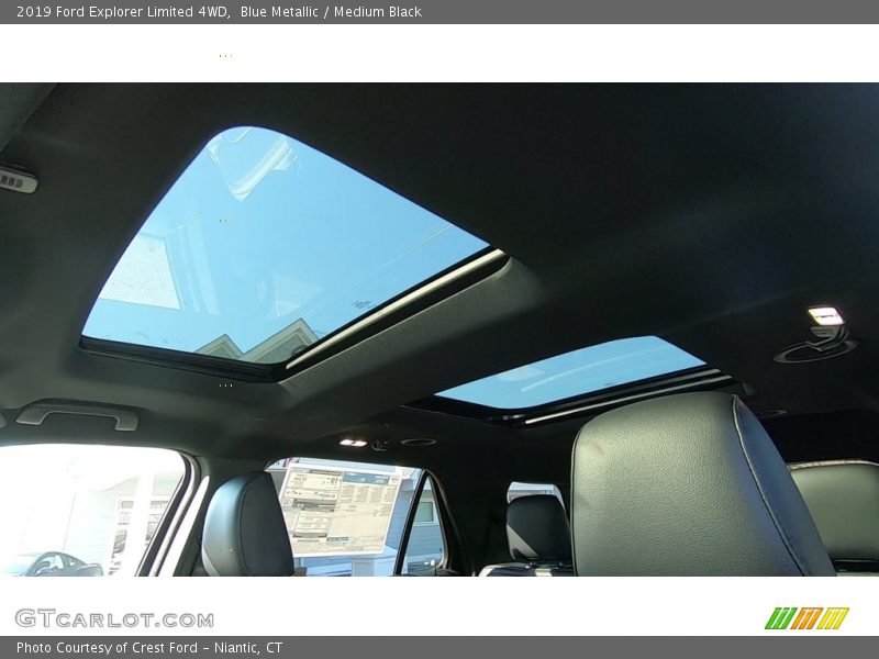 Blue Metallic / Medium Black 2019 Ford Explorer Limited 4WD