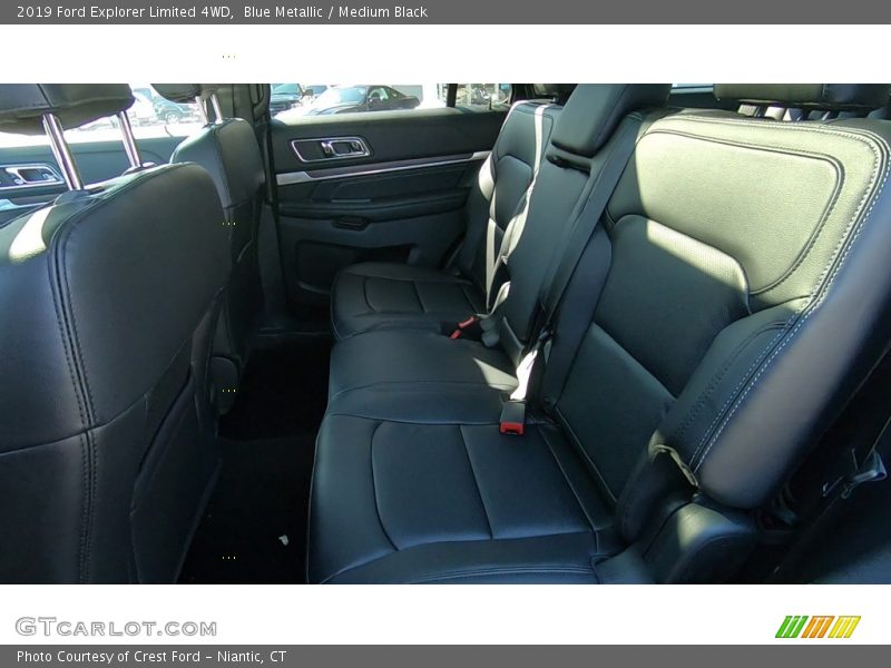 Blue Metallic / Medium Black 2019 Ford Explorer Limited 4WD