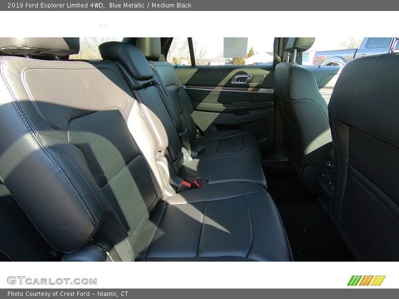 Blue Metallic / Medium Black 2019 Ford Explorer Limited 4WD