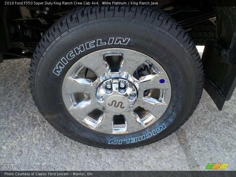 White Platinum / King Ranch Java 2019 Ford F350 Super Duty King Ranch Crew Cab 4x4