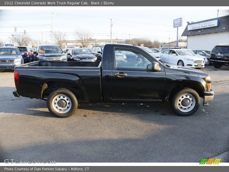 Black / Ebony 2012 Chevrolet Colorado Work Truck Regular Cab