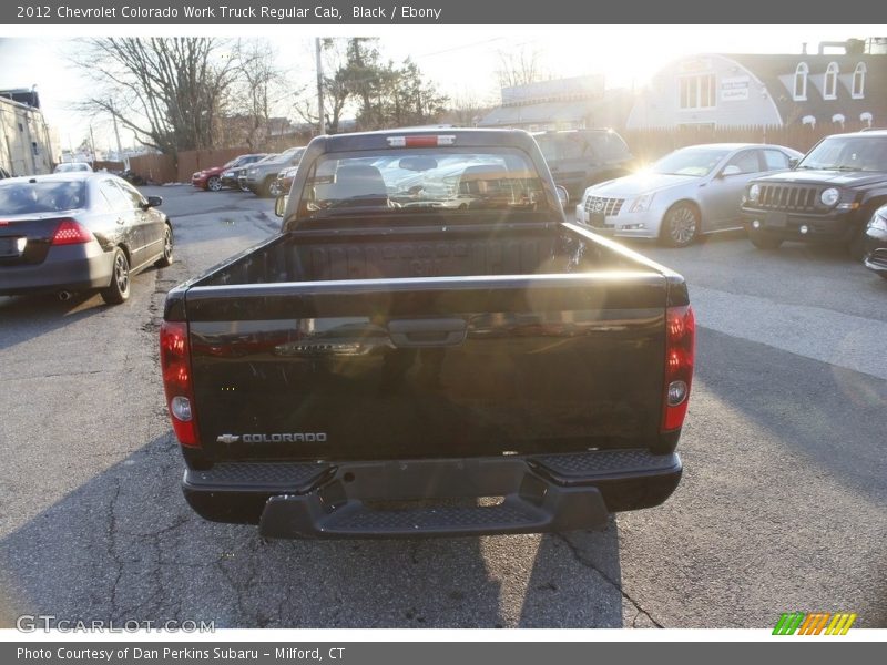 Black / Ebony 2012 Chevrolet Colorado Work Truck Regular Cab