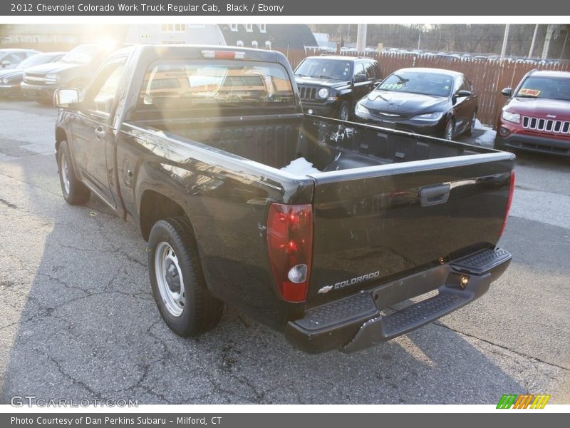Black / Ebony 2012 Chevrolet Colorado Work Truck Regular Cab