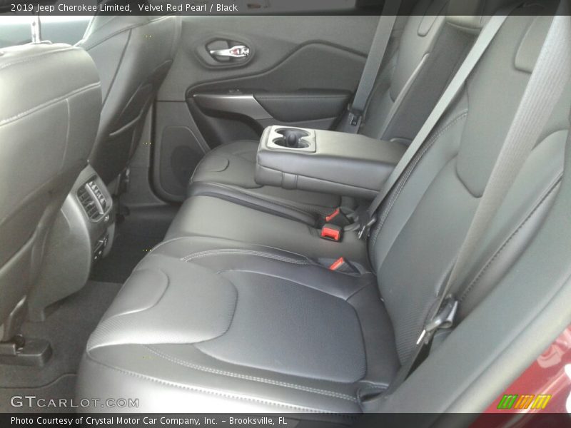 Velvet Red Pearl / Black 2019 Jeep Cherokee Limited