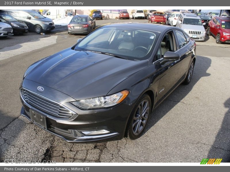 Magnetic / Ebony 2017 Ford Fusion Hybrid SE
