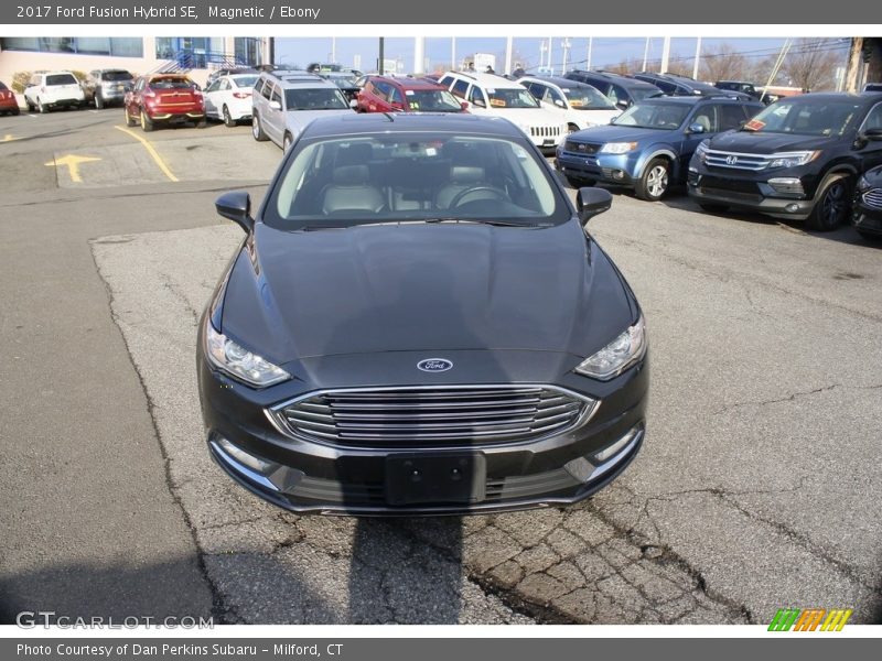 Magnetic / Ebony 2017 Ford Fusion Hybrid SE