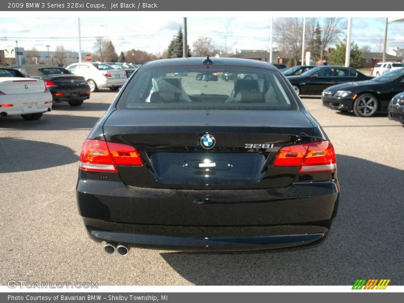 Jet Black / Black 2009 BMW 3 Series 328xi Coupe