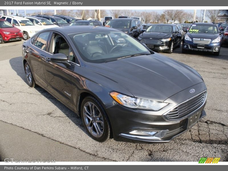 Magnetic / Ebony 2017 Ford Fusion Hybrid SE