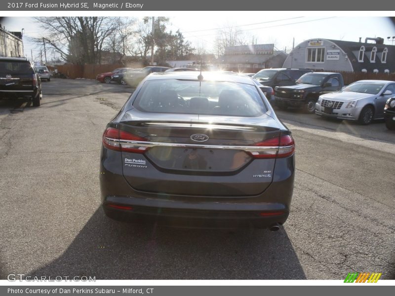 Magnetic / Ebony 2017 Ford Fusion Hybrid SE