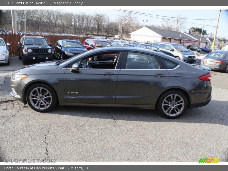 Magnetic / Ebony 2017 Ford Fusion Hybrid SE