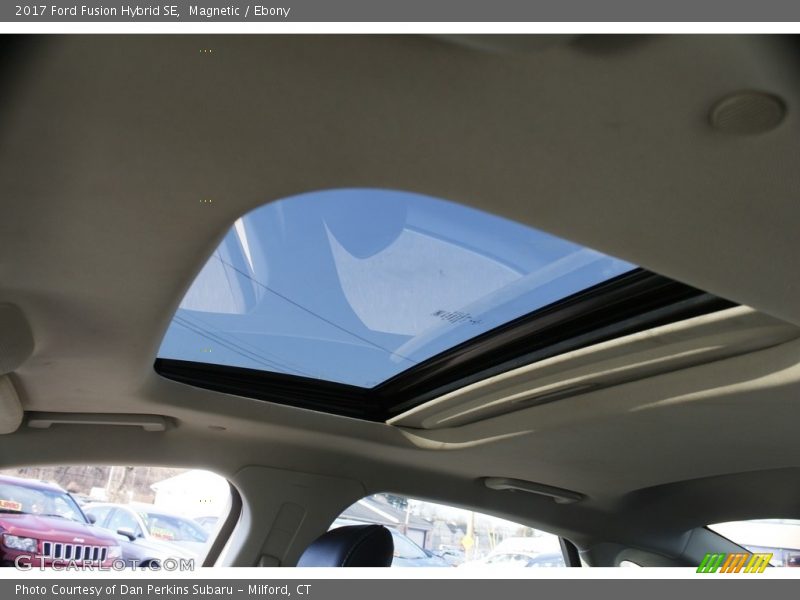 Magnetic / Ebony 2017 Ford Fusion Hybrid SE