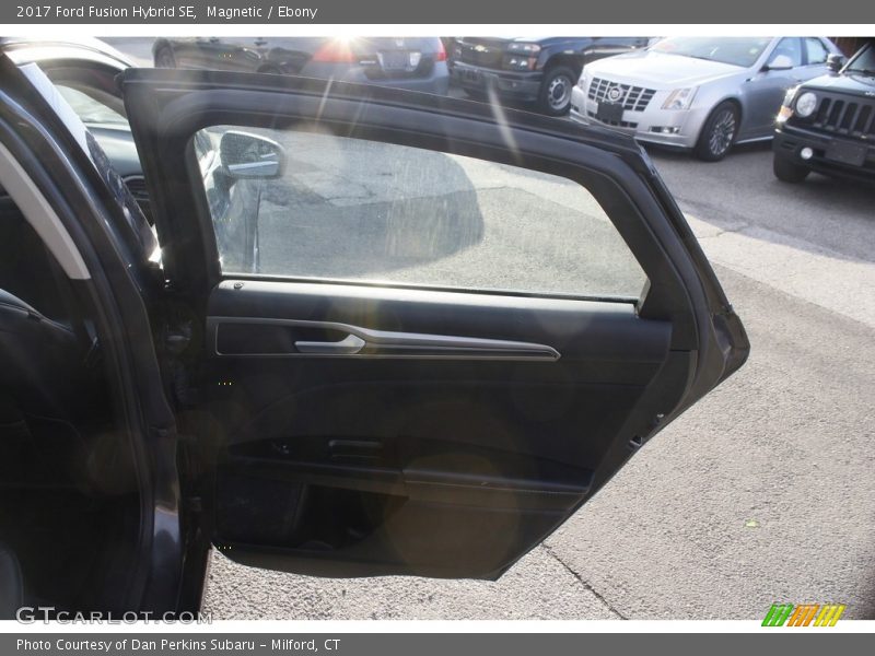 Magnetic / Ebony 2017 Ford Fusion Hybrid SE