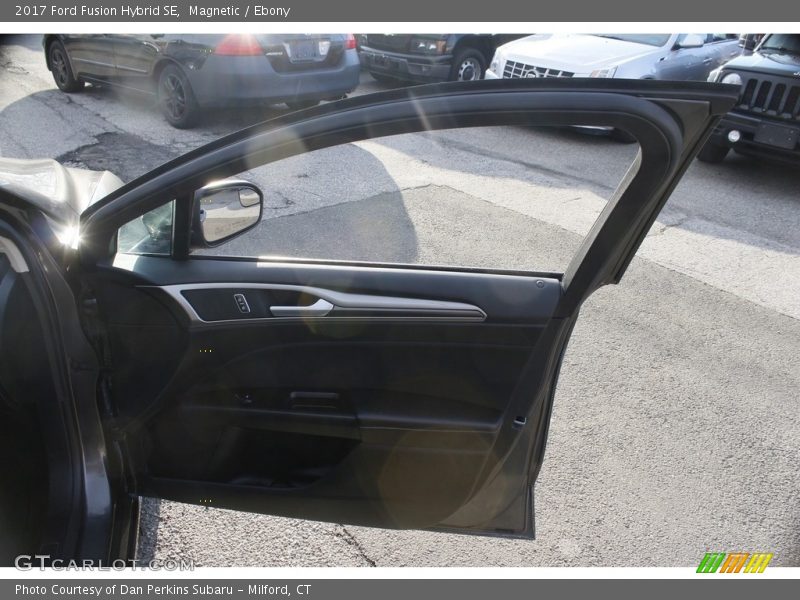 Magnetic / Ebony 2017 Ford Fusion Hybrid SE