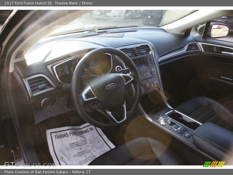 Shadow Black / Ebony 2017 Ford Fusion Hybrid SE