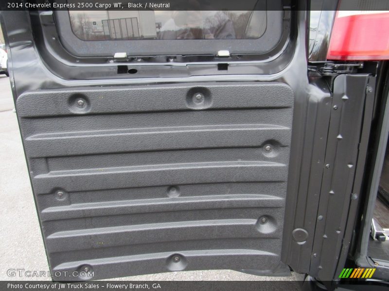 Black / Neutral 2014 Chevrolet Express 2500 Cargo WT