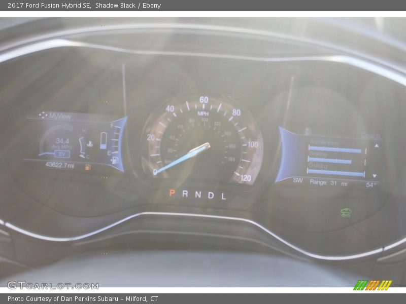 Shadow Black / Ebony 2017 Ford Fusion Hybrid SE