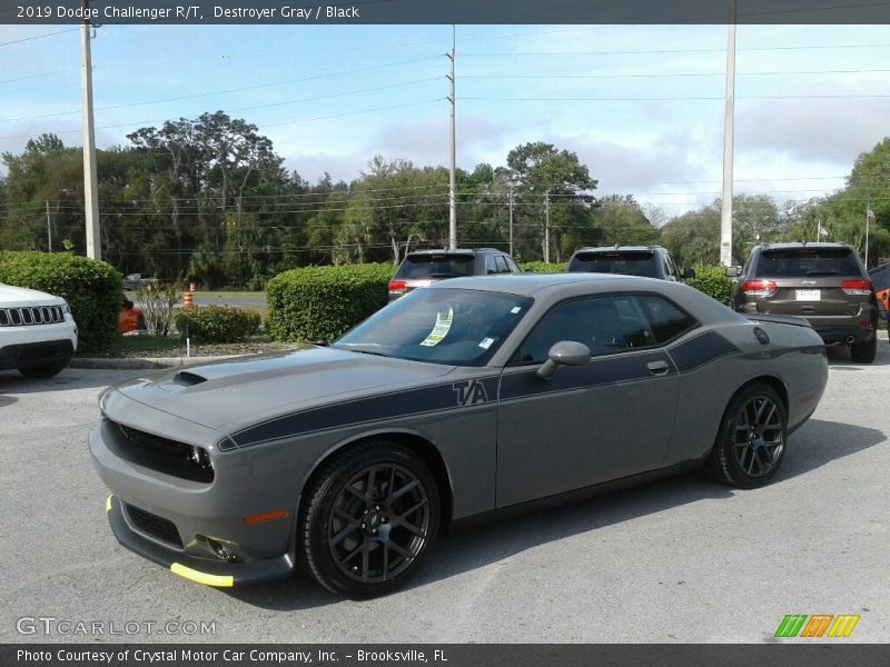 Destroyer Gray / Black 2019 Dodge Challenger R/T