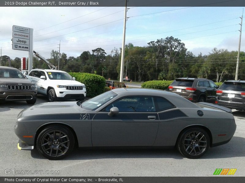 Destroyer Gray / Black 2019 Dodge Challenger R/T