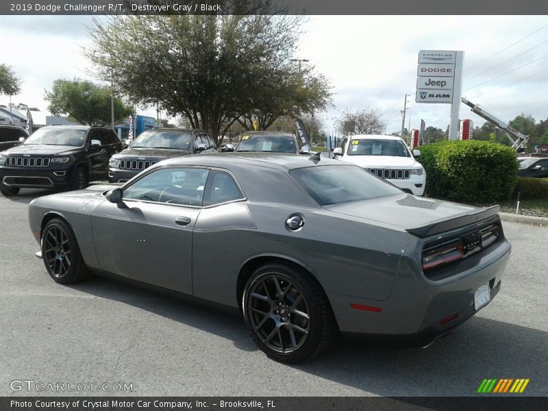Destroyer Gray / Black 2019 Dodge Challenger R/T