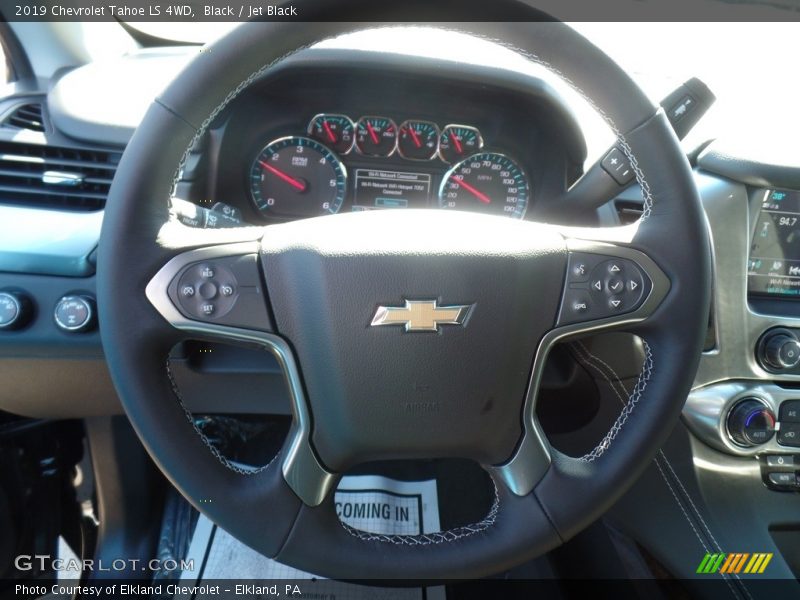 Black / Jet Black 2019 Chevrolet Tahoe LS 4WD