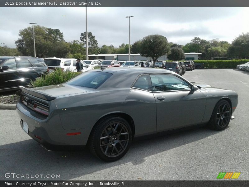 Destroyer Gray / Black 2019 Dodge Challenger R/T