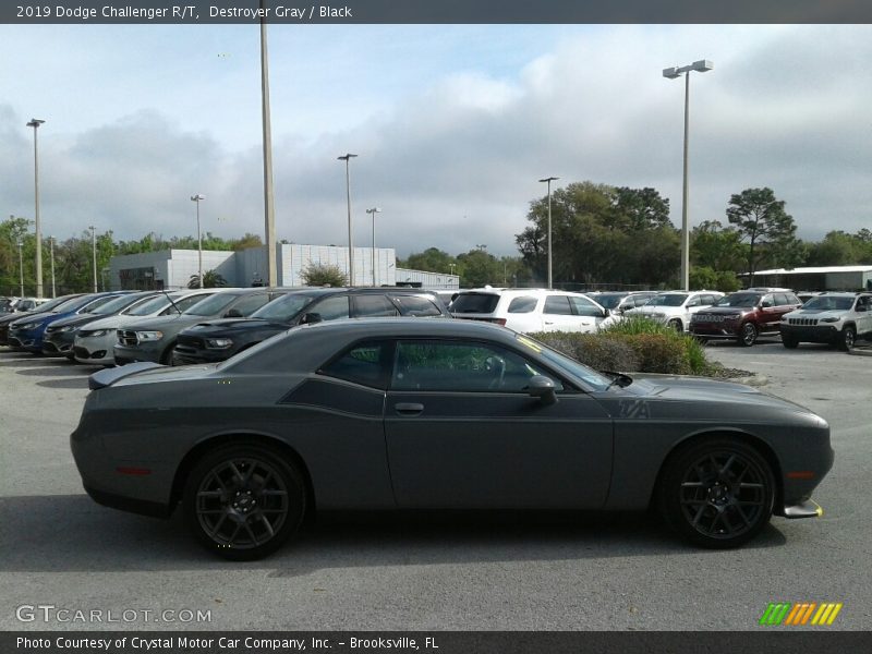 Destroyer Gray / Black 2019 Dodge Challenger R/T