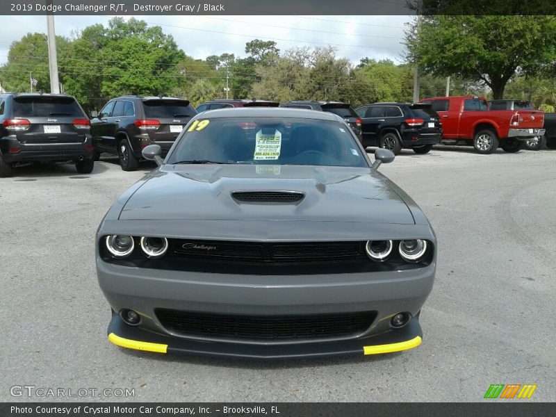 Destroyer Gray / Black 2019 Dodge Challenger R/T