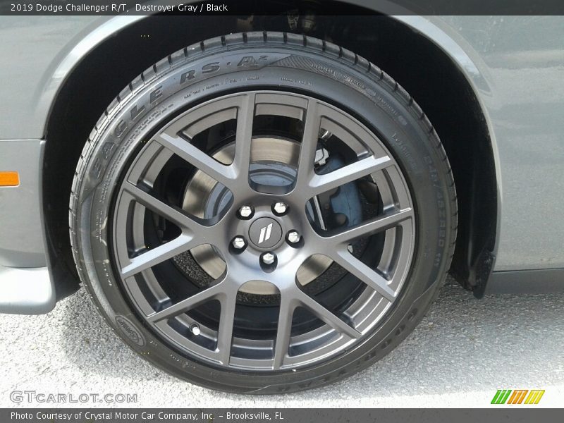 Destroyer Gray / Black 2019 Dodge Challenger R/T