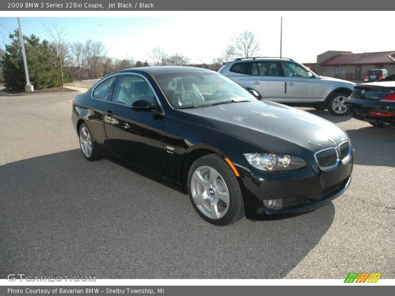 Jet Black / Black 2009 BMW 3 Series 328xi Coupe