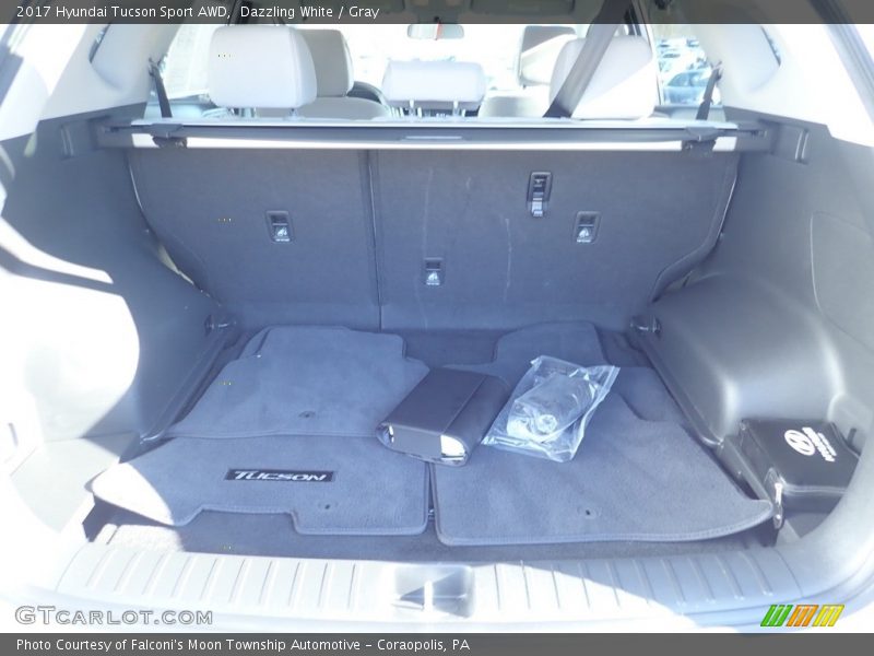 Dazzling White / Gray 2017 Hyundai Tucson Sport AWD