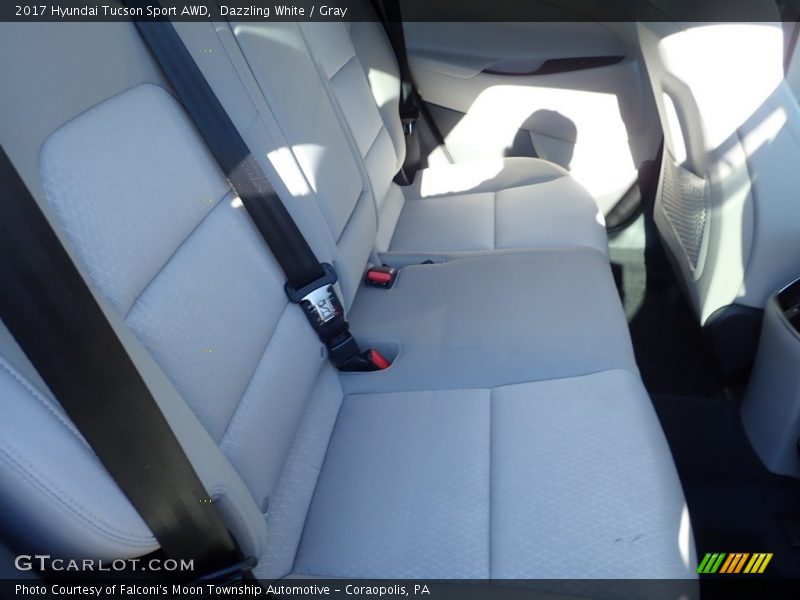 Dazzling White / Gray 2017 Hyundai Tucson Sport AWD