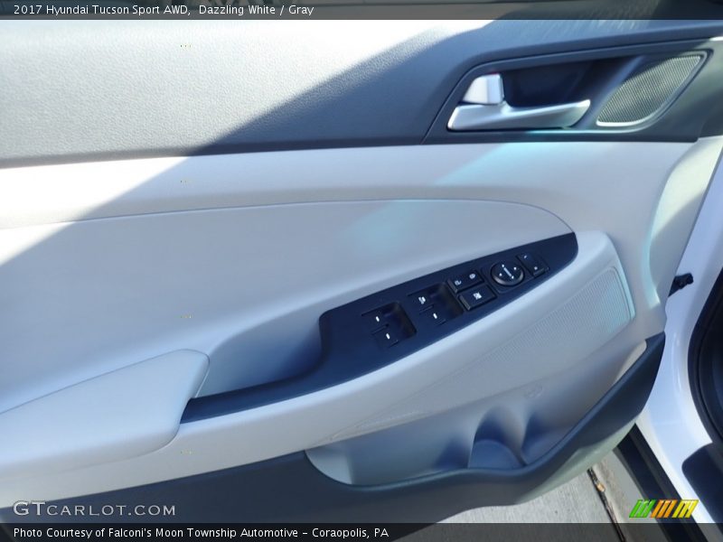 Dazzling White / Gray 2017 Hyundai Tucson Sport AWD