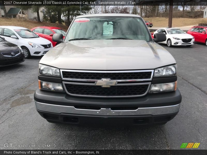 Sandstone Metallic / Tan 2007 Chevrolet Silverado 1500 Classic LS Extended Cab 4x4