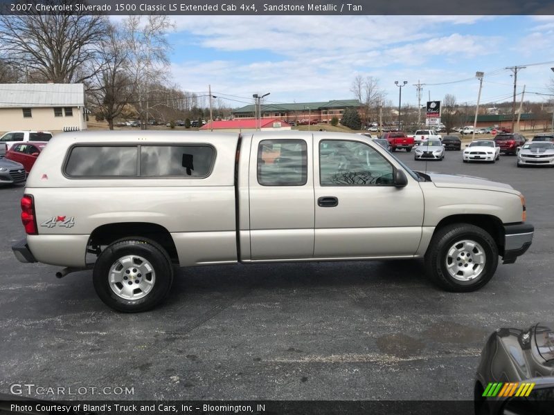 Sandstone Metallic / Tan 2007 Chevrolet Silverado 1500 Classic LS Extended Cab 4x4