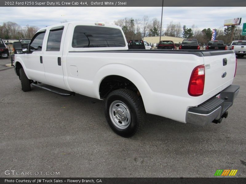 Oxford White / Steel 2012 Ford F250 Super Duty XL Crew Cab 4x4