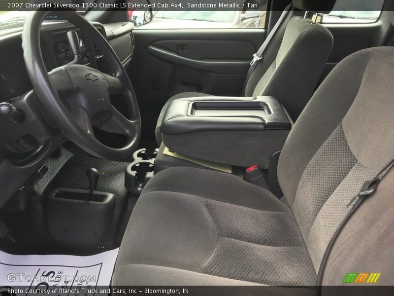 Sandstone Metallic / Tan 2007 Chevrolet Silverado 1500 Classic LS Extended Cab 4x4