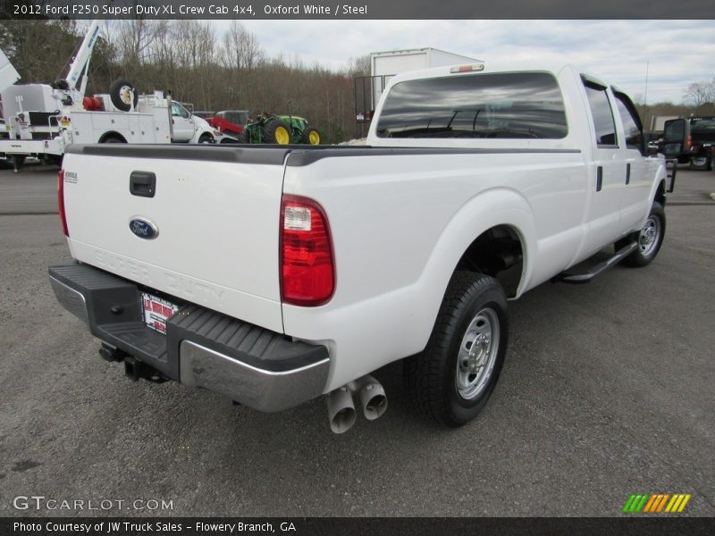 Oxford White / Steel 2012 Ford F250 Super Duty XL Crew Cab 4x4